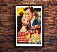 My Forbidden Past 1951 - Belgium - Robert Mitchum - Vintage Classic Movie Poster