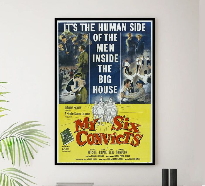My Six Convicts 1952 - US - Classic Movie Poster
