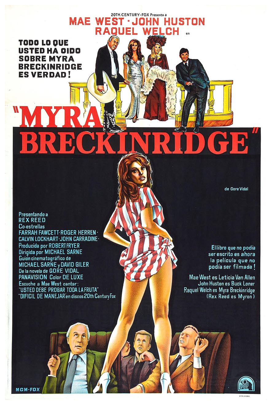 Myra Breckinridge 1970 - Classic Movie Poster