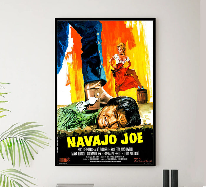 Navajo Joe 1966 - French - Classic Movie Poster