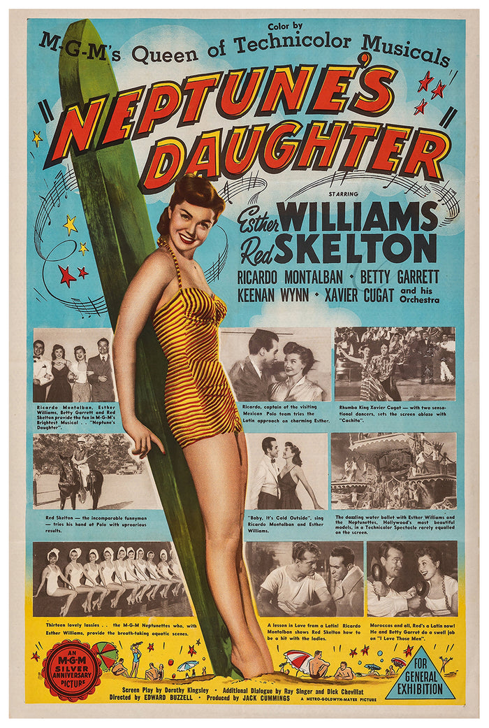 Neptune's Daughter 1949 - Esther Williams - Australia - Classic Movie Poster