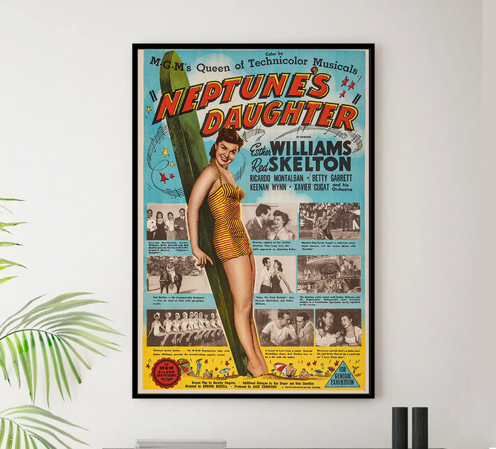 Neptune's Daughter 1949 - Esther Williams - Australia - Classic Movie Poster