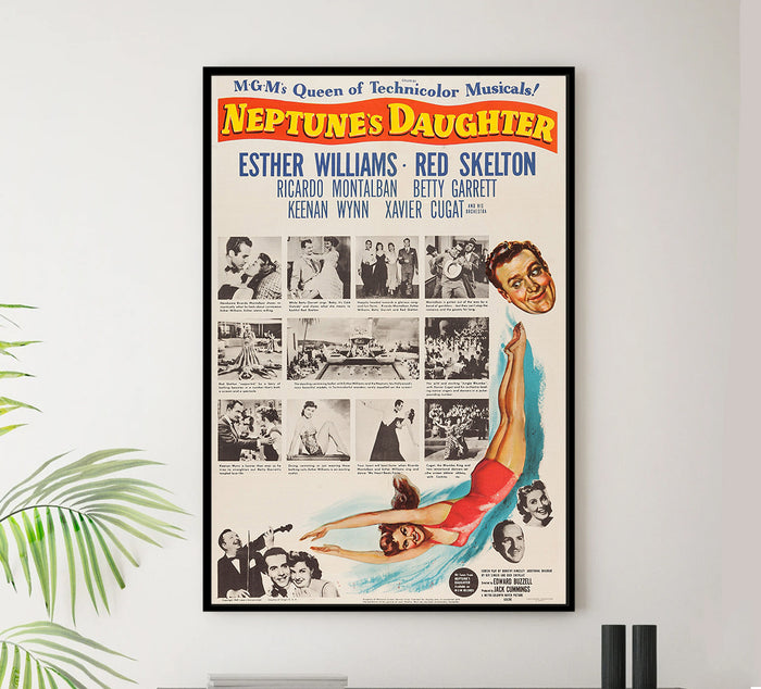 Neptune's Daughter 1949 - Esther Williams - US - Classic Movie Poster