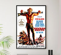 Nevada Smith 1966 - French - Steve McQueen - Vintage Classic Movie Poster
