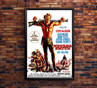 Nevada Smith 1966 - French - Steve McQueen - Vintage Classic Movie Poster