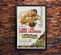 Never So Few 1959 - Frank Sinatra - US - Classic Movie Poster
