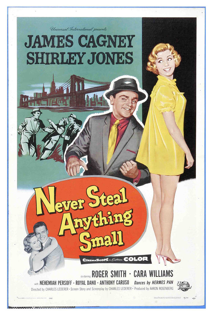 Never Steal Anything Small 1959 - James Cagney - US 2 - Classic Movie Poster