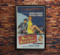 Never Steal Anything Small 1959 - James Cagney - US - Classic Movie Poster
