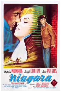 Niagara 1953 - Italian - Vintage Classic Movie Poster