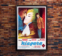 Niagara 1953 - Italian - Vintage Classic Movie Poster