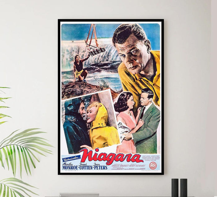 Niagara 1953 - Italian v2 - Vintage Classic Movie Poster