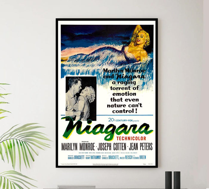 Niagara 1953 - Vintage Classic Movie Poster