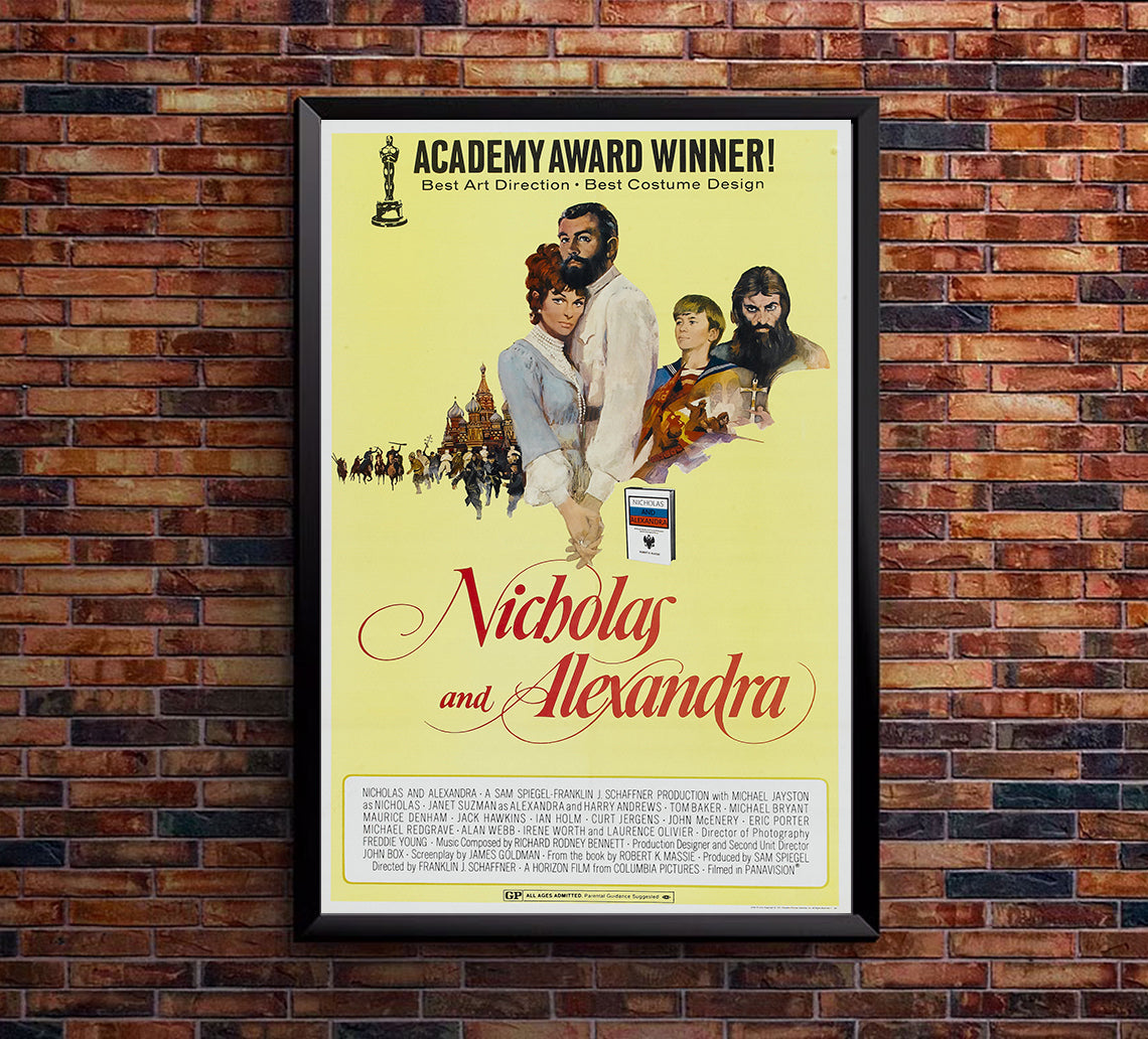 Nicholas and Alexandra 1971 - Laurence Olivier - US - Classic Movie Poster