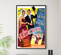 Night and Day 1946 - Cary Grant - Belgium - Classic Movie Poster