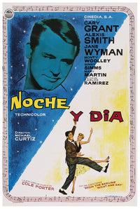 Night and Day 1946 - Cary Grant - Spain(2) - Classic Movie Poster