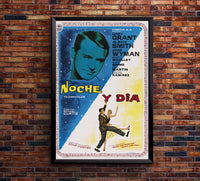 Night and Day 1946 - Cary Grant - Spain(2) - Classic Movie Poster