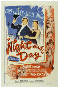 Night and Day 1946 - Cary Grant - US - Classic Movie Poster