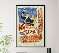 Night and Day 1946 - Cary Grant - US - Classic Movie Poster