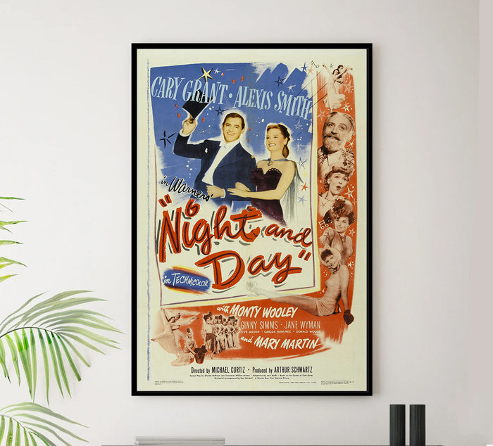 Night and Day 1946 - Cary Grant - US - Classic Movie Poster