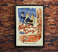 Night and Day 1946 - Cary Grant - US - Classic Movie Poster