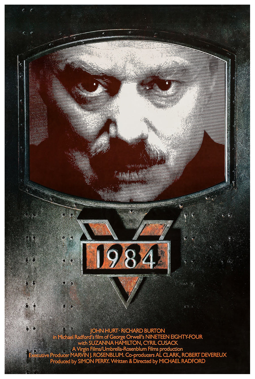 Nineteen Eighty-Four 1984 - Richard Burton - US - Classic Movie Poster
