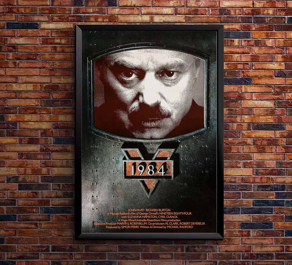 Nineteen Eighty-Four 1984 - Richard Burton - US - Classic Movie Poster