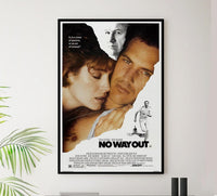 No Way Out 1987 - Kevin Costner - Vintage Classic Movie Poster