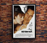No Way Out 1987 - Kevin Costner - Vintage Classic Movie Poster