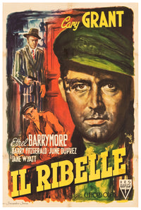 None But the Lonely Heart 1944 - Cary Grant - Italy - Classic Movie Poster