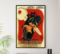 Notorious 1946 - Hitchcock - France (2) - Classic Movie Poster