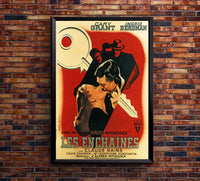 Notorious 1946 - Hitchcock - France (2) - Classic Movie Poster