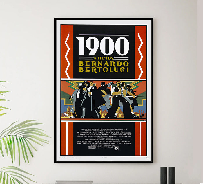 Novecento 1976 - Burt Lancaster - US - Classic Movie Poster