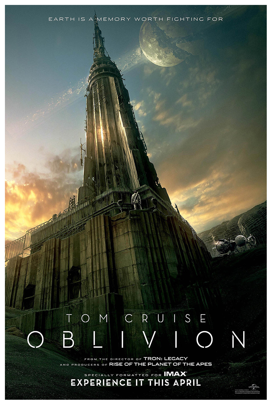 Oblivion 2013 v2 - Classic Movie Poster