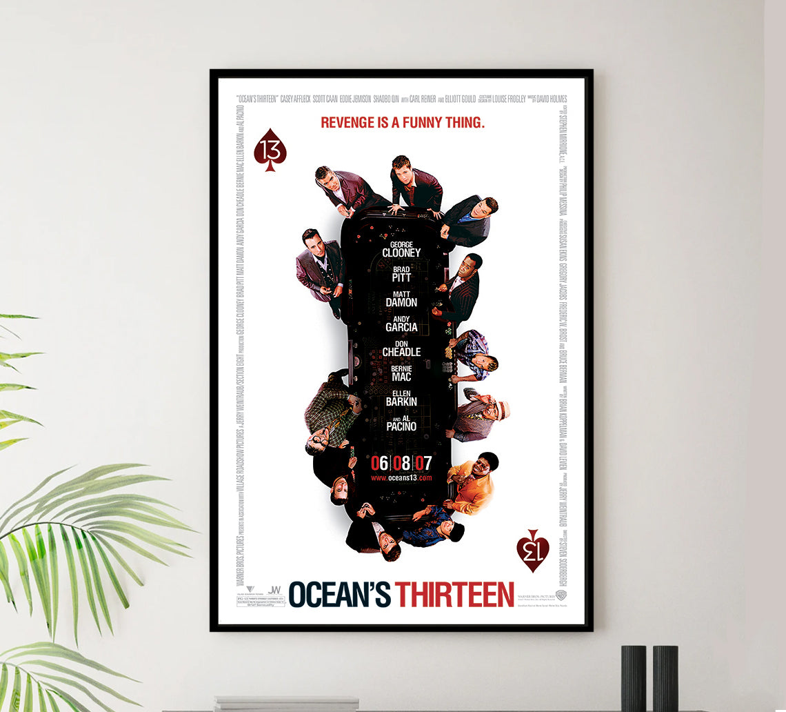 Ocean's Thirteen 2007 - Al Pacino - US - Classic Movie Poster