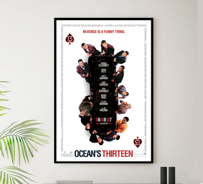 Ocean's Thirteen 2007 - Al Pacino - US - Classic Movie Poster