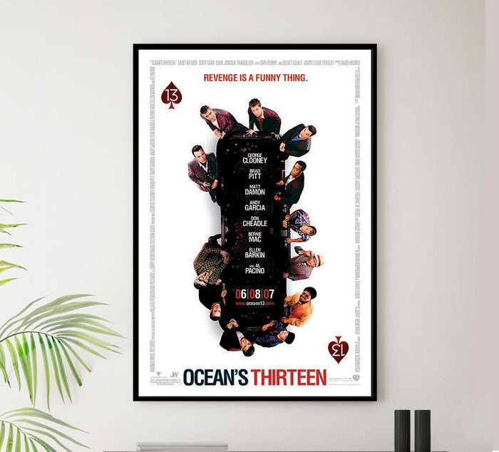 Ocean's Thirteen 2007 v1 - Classic Movie Poster