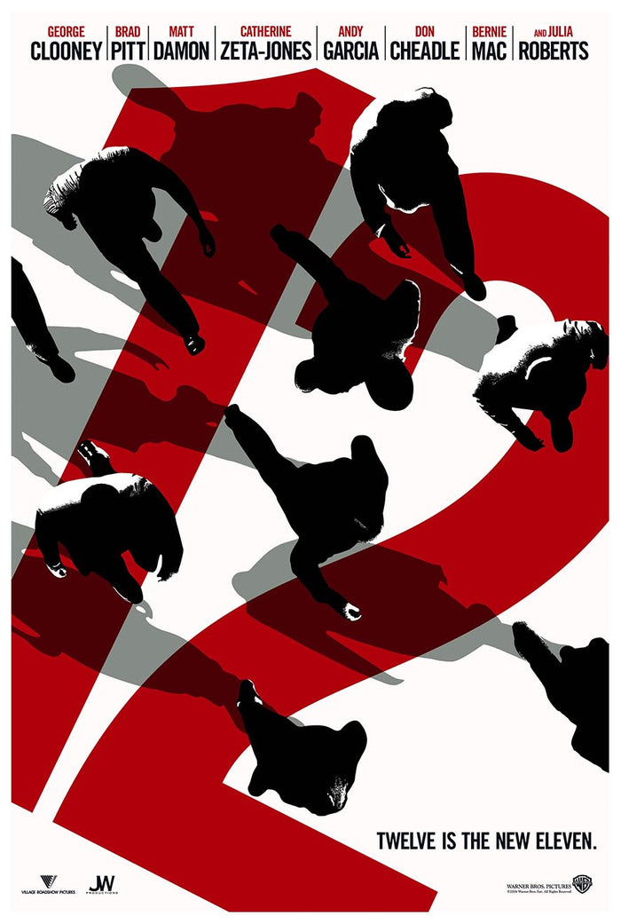 Ocean's Twelve 2004 - Classic Movie Poster