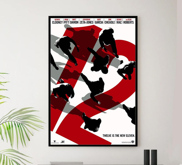 Ocean's Twelve 2004 - Classic Movie Poster
