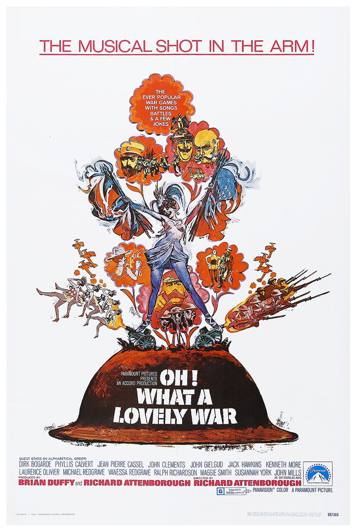 Oh! What a Lovely War 1969 - Laurence Olivier - US 2 - Classic Movie Poster