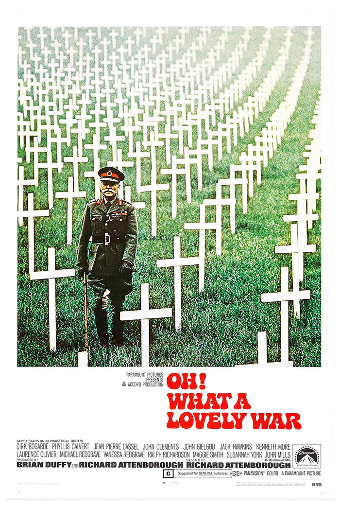 Oh! What a Lovely War 1969 - Laurence Olivier - US - Classic Movie Poster