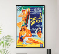 On an Island with You 1948 - Esther Williams - France - Classic Movie Poster