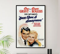 Once Upon a Honeymoon 1942 - Cary Grant - US - Classic Movie Poster