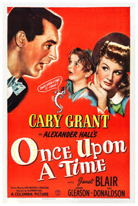 Once Upon a Time 1944 - Cary Grant - US - Classic Movie Poster