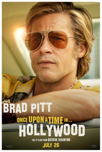 Once Upon a Time in Hollywood - Brad Pitt - 2019 - US 2 - Classic Movie Poster