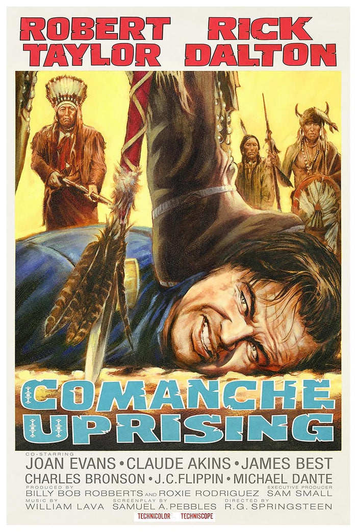 Once Upon a Time in Hollywood - Comanche Uprising 11x17 - Vintage Classic Movie Poster