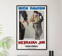 Once Upon aTime in Hollywood - Nebraska Jim - Vintage Pirate Classic Movie Poster