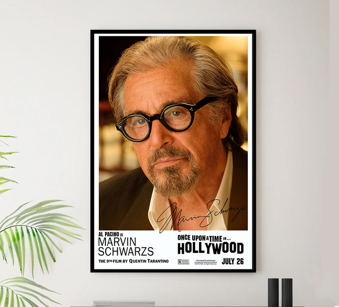 Once Upon a Time in Hollywood 2019 - Al Pacino - US - Classic Movie Poster