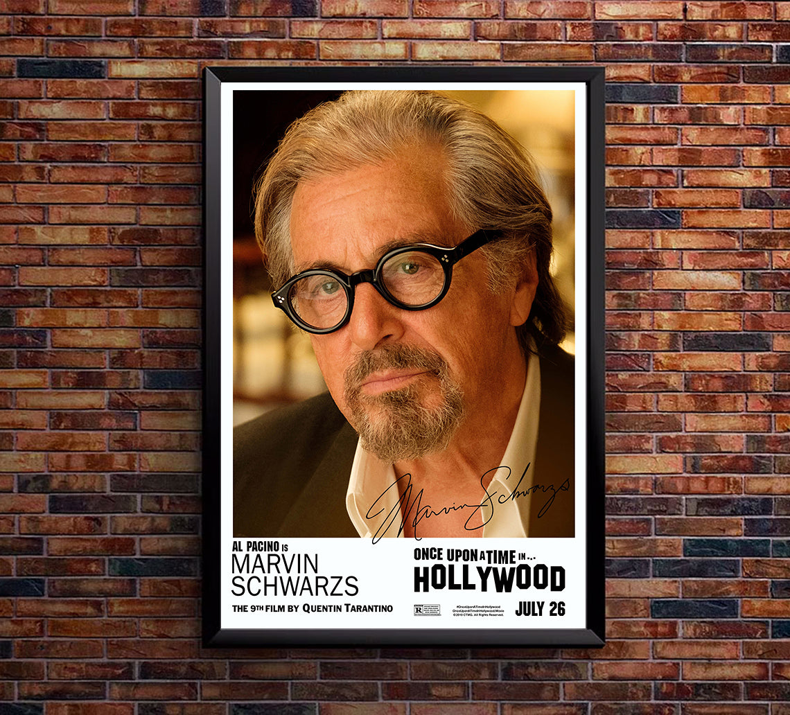 Once Upon a Time in Hollywood 2019 - Al Pacino - US - Classic Movie Poster