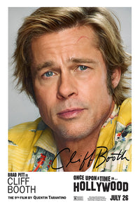 Once Upon a Time in Hollywood 2019 - Brad Pitt - US - Classic Movie Poster