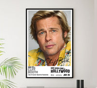 Once Upon a Time in Hollywood 2019 - Brad Pitt - US - Classic Movie Poster